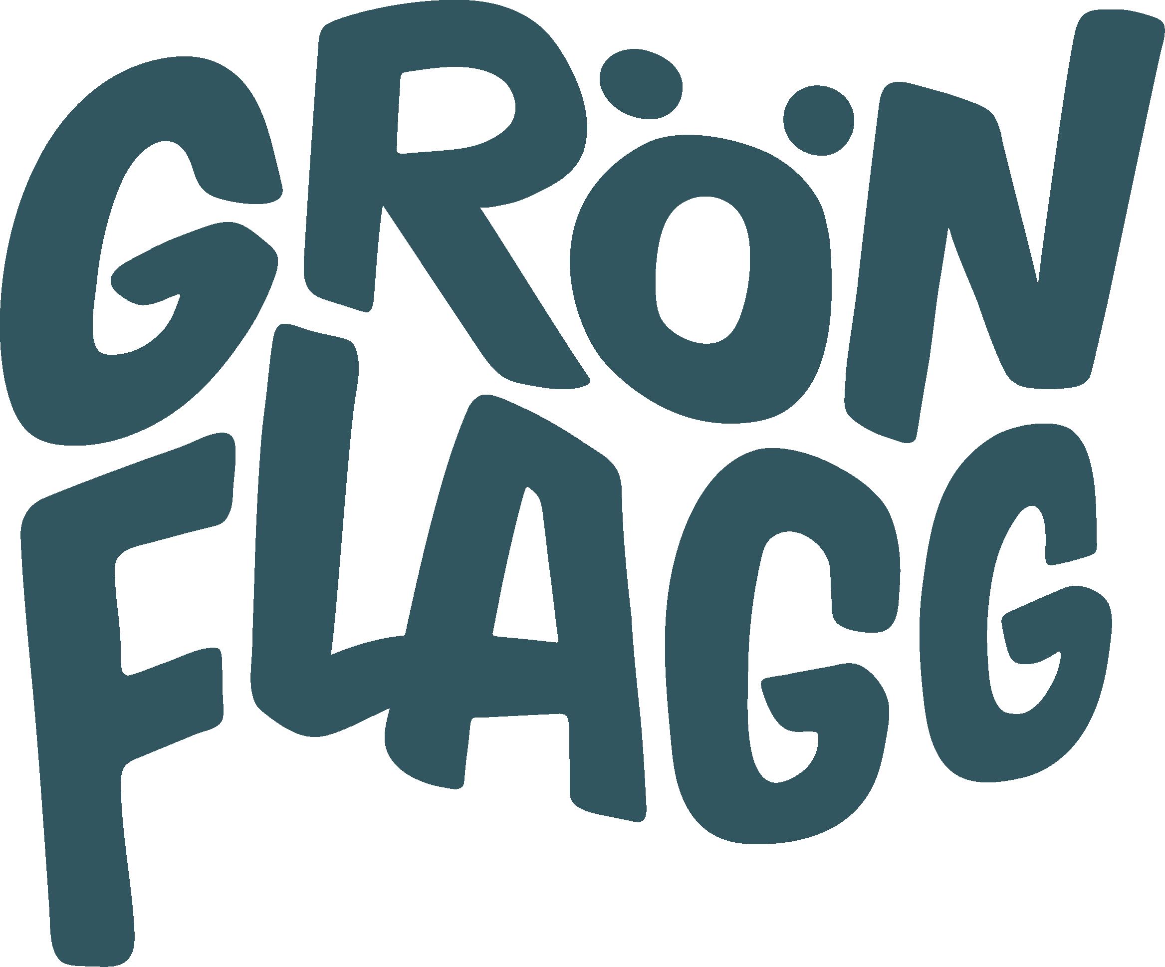 Grön Flagg-logotypen