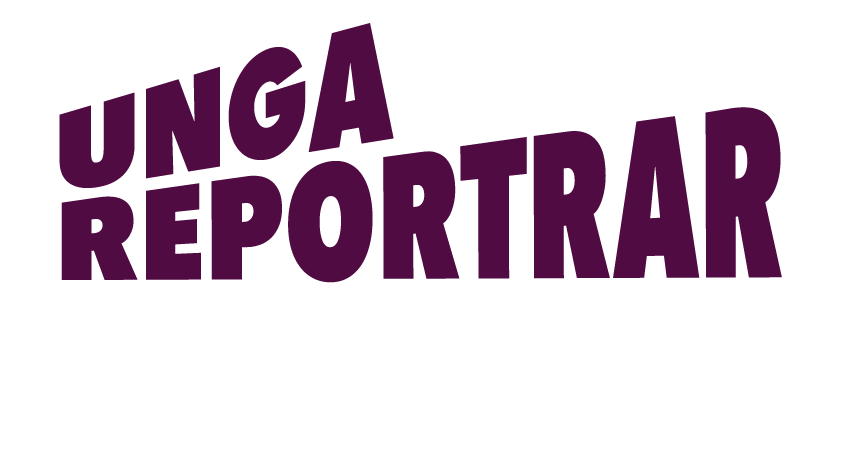 Unga Reportrars logotyp