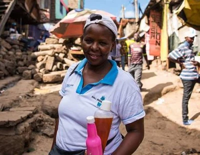 Gladys Wanjiru i projektet Environment as Business