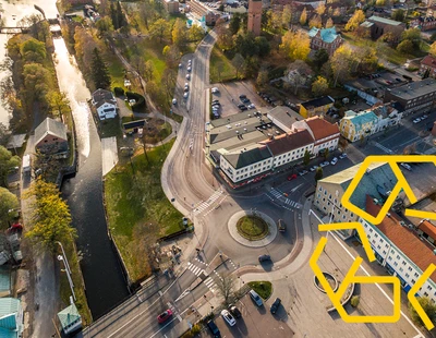 Säffle Kommun plockar skräp