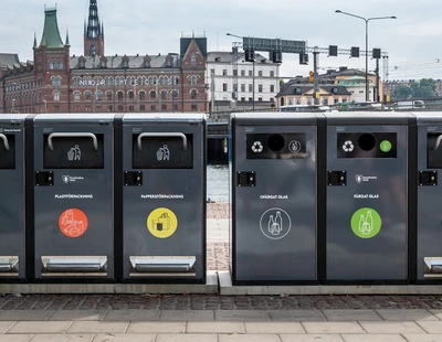 Källsortering på stan