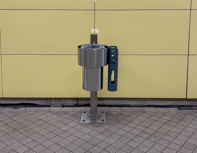 Pantrör vid tunnelbanestation