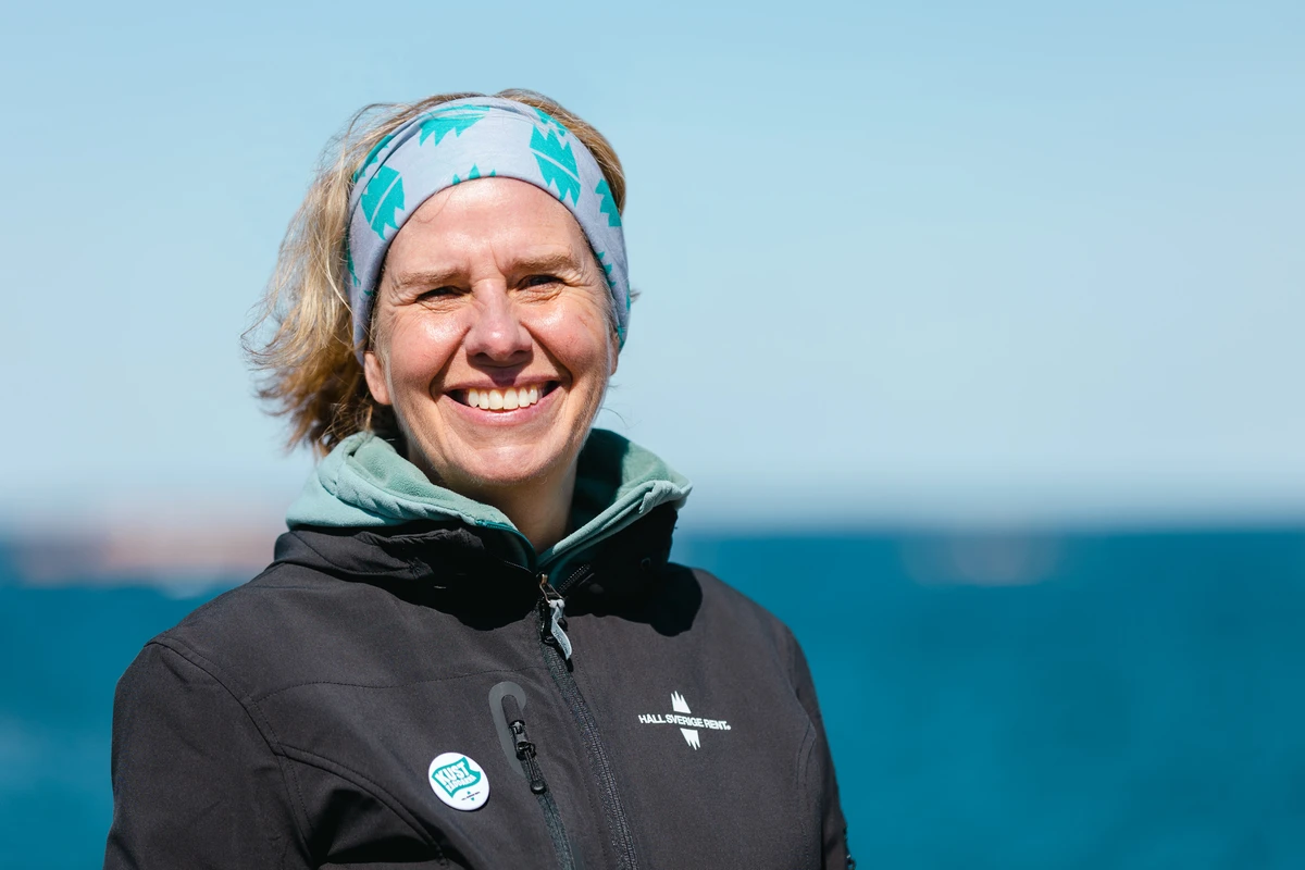 Johanna Ragnartz vid havet