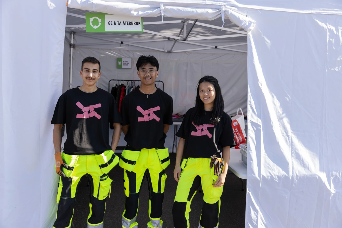 Trygga Orten - tre ungdomar i samverkansprojektet Navestad tillsammans