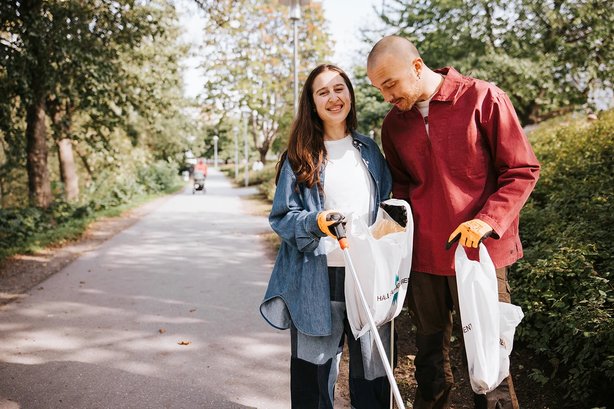 Hela sverige plockar skräp Foto: Emma Grann