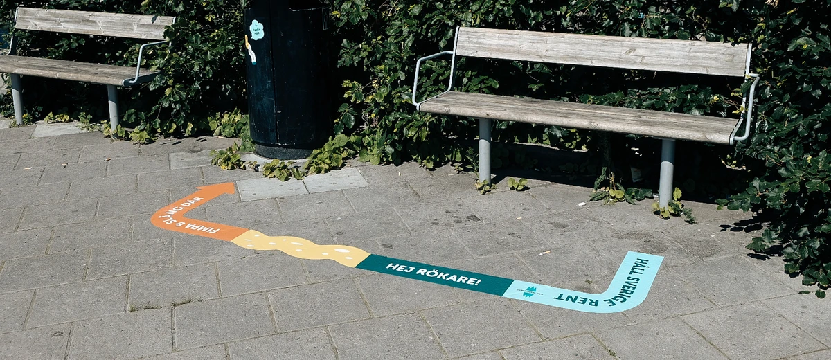 Nudging mot fimpar i Skärholmen