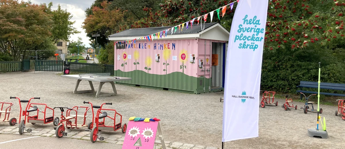 Parkleken Hinken i Rinkeby. Foto: Rinkeby-Kista stadsdelsförvaltning