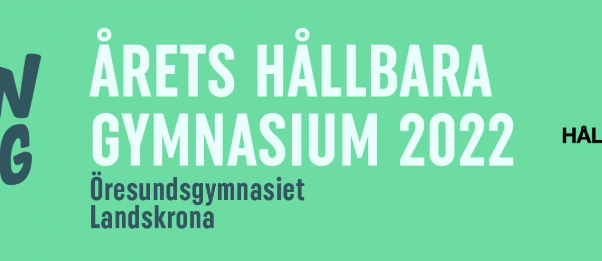 Arets hallbara gymnasium 2022