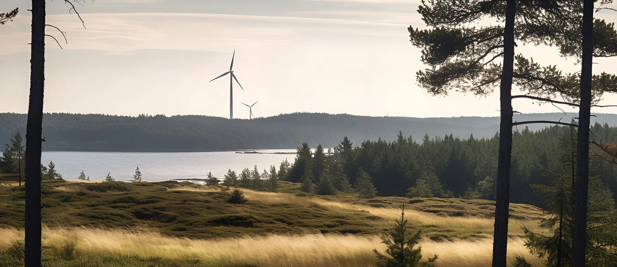 skog-med-vindkraftverk-i-horisonten