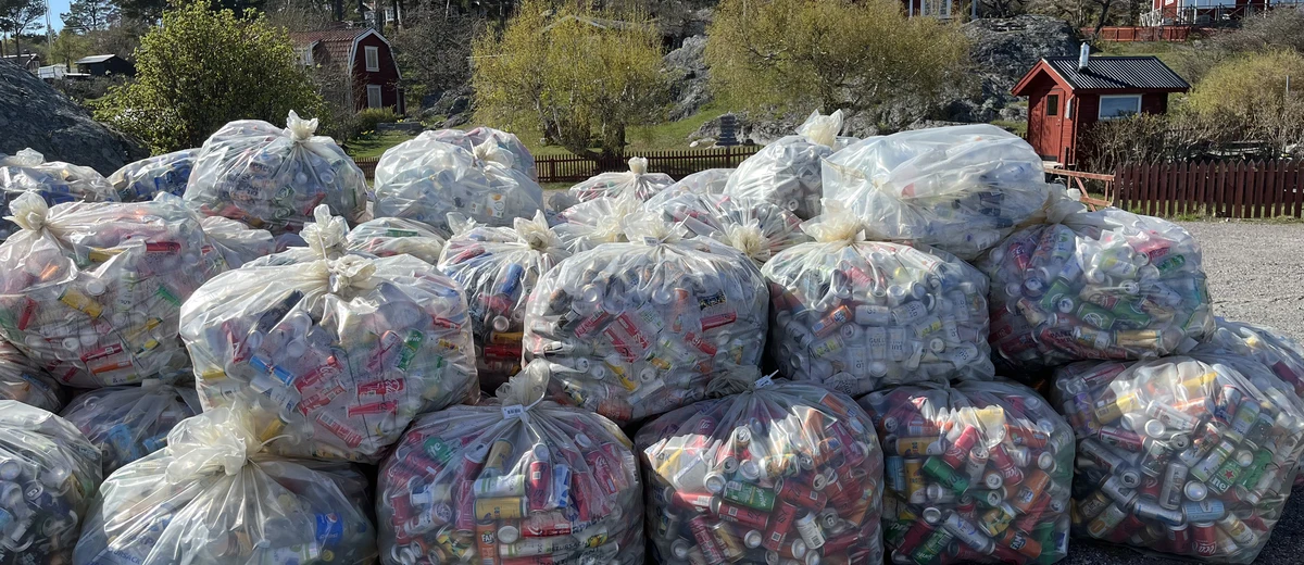 Pantinsamling på Sandhamn