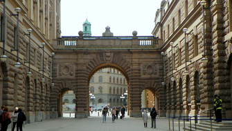 Gatan utanför riksdagen. Foto: Shutterstock