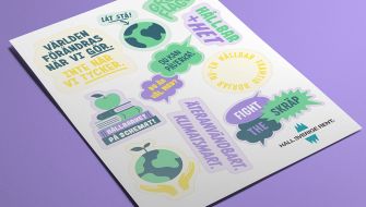 Stickers Hållbarhetsshoppen