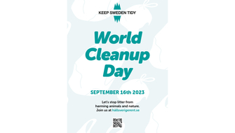 Poster English World Cleanup Day