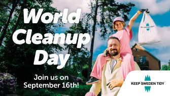 World Cleanup Day - image with family