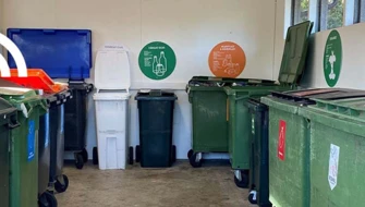 Åtgärdsguiden papperskorg automatisk sensor