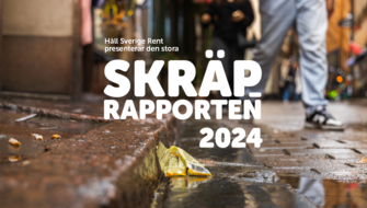 Håll Sverige Rent presenterar den stora Skräprapporten 2024