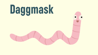 Grön Flagg daggmask hållbarhetsdagen
