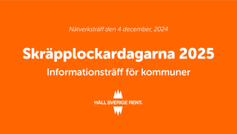 Introbild till informationsträff om skräpplockardagarna
