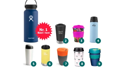 De nio bästa flergångsmuggarna 