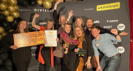 Håll Sverige Rent firar vinsten i Inhousetävlingen