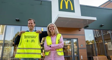 Samarbete med McDonalds