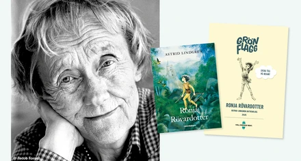 Astrid Lindgren och Ronja Rövardotter