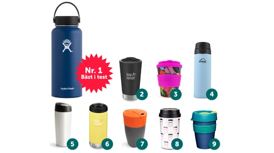 De nio bästa flergångsmuggarna 