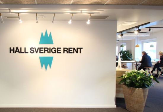 Håll Sverige Rents kontor i Liljeholmen.