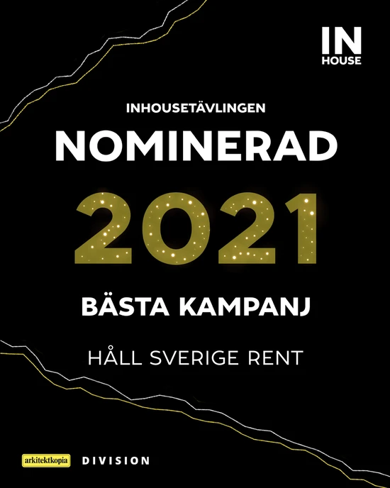 Nominering Inhousetävlingen 2021