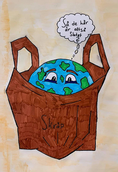Affischtävling Stoppa skräpet