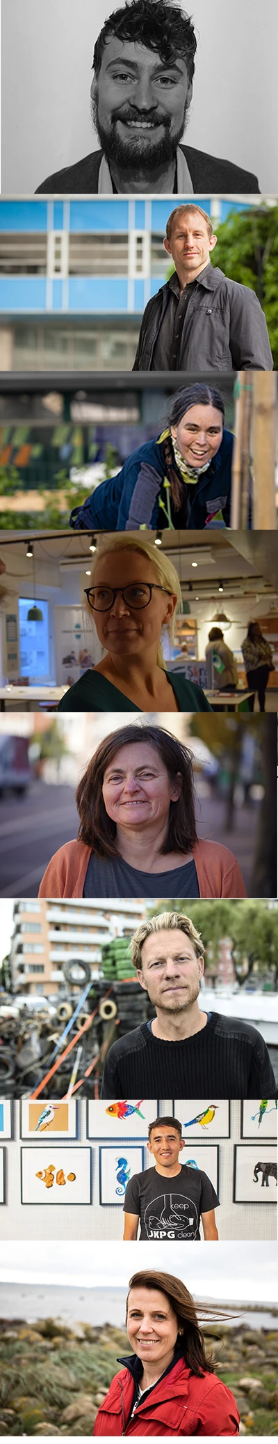 Några av talarna på HSR-konferensen 2021