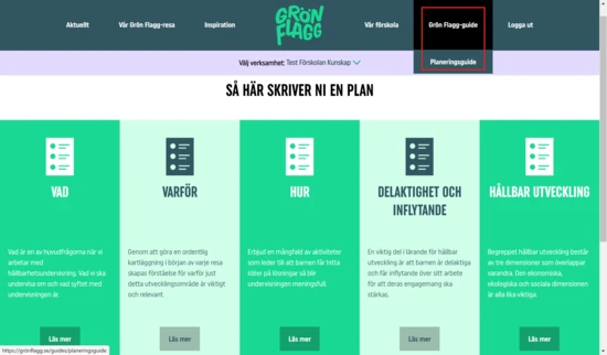 Grön Flagg planeringsguide