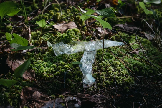 Sugrörsplast i naturen