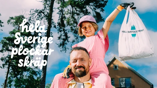 Hela Sverige plockar skräp