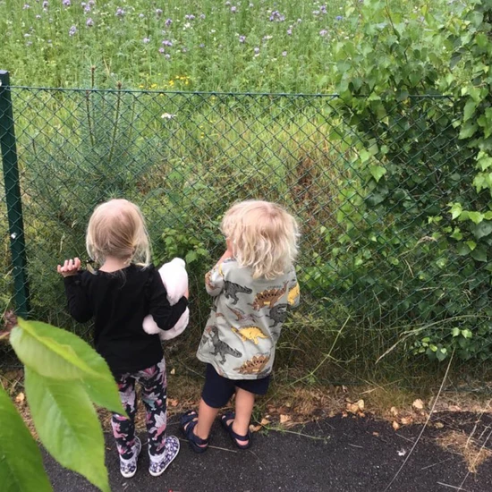 Två idéspridare på Backsippans förskola