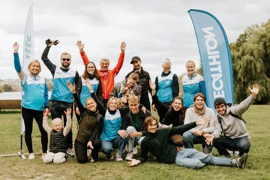 Skräpplockare från Decathlon. Foto: Emma Grann