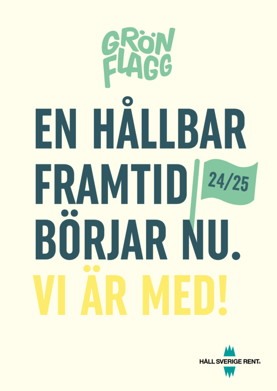 Grön Flagg medlemsaffisch 3