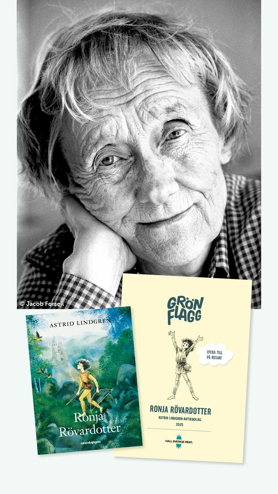 Astrid Lindgren och Ronja Rövardotter