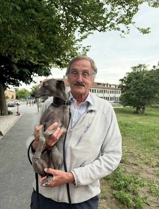 Deltagare hundpromenad
