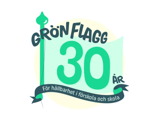 grön flagg 30 år