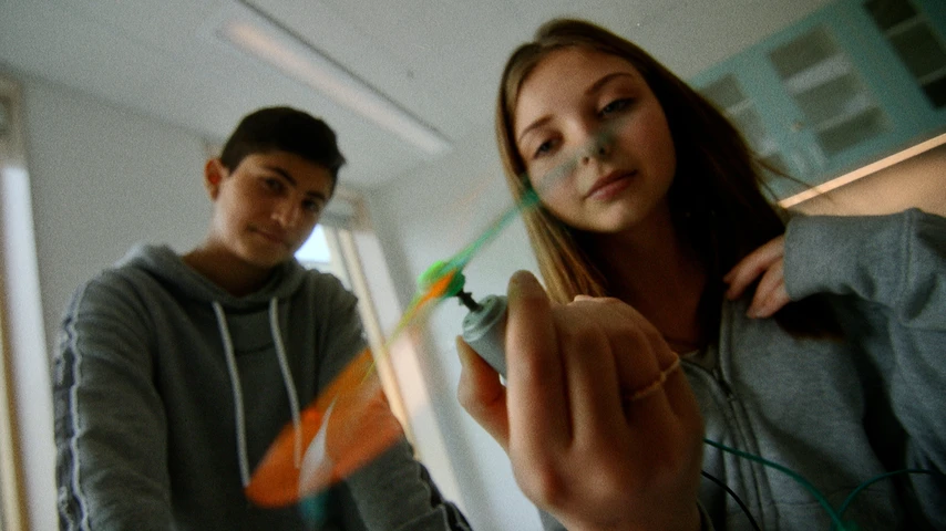 Elever i Plastslöjd