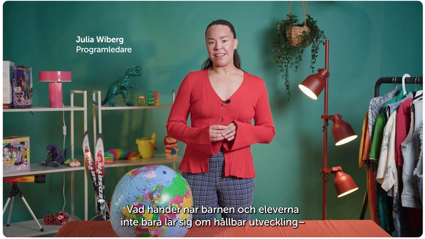 Julia Wiberg berättar om Grön Flagg